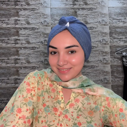 Head & Hair Drying Microfiber Towel