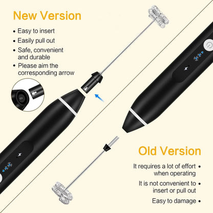 2 in 1 USB Rechargeable Coffee Beater