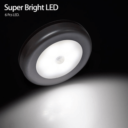 Motion Sensor LED Night Light - Battery Operated, Easy Installation