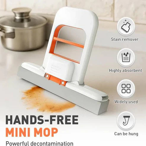 Portable Hands-Free Mini Floor Mop