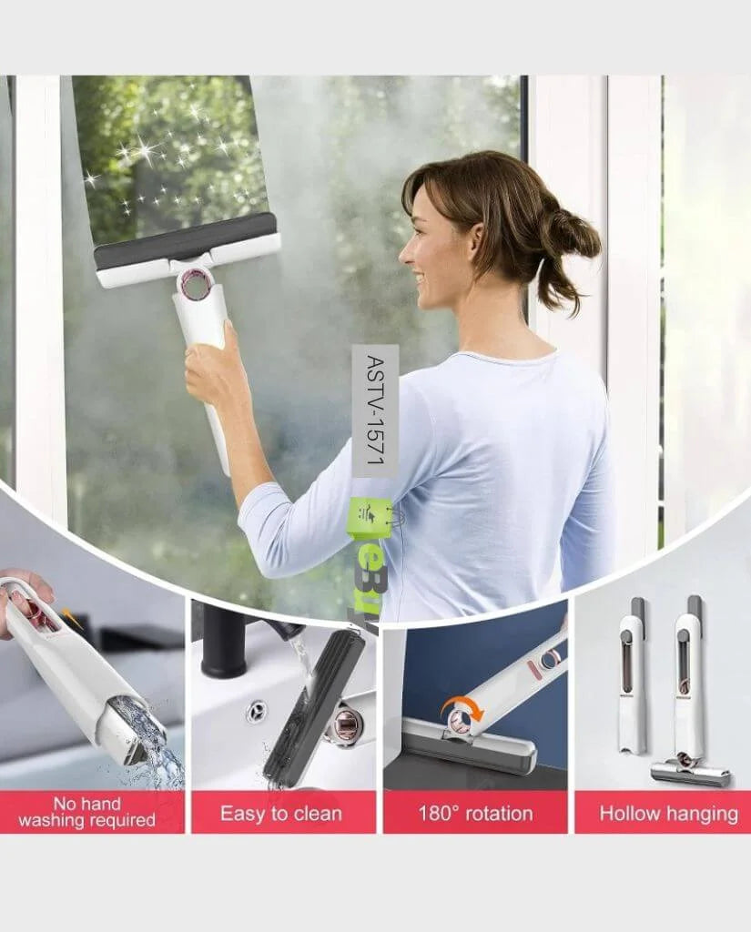 Portable Hands-Free Mini Floor Mop for Easy Cleaning