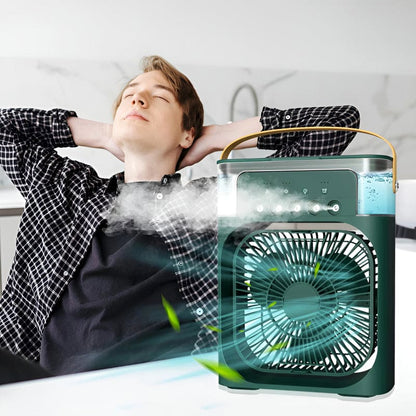 Multifunction Water Spray Mist Fan Air Cooler fan USB Electric Fan Portable Fan