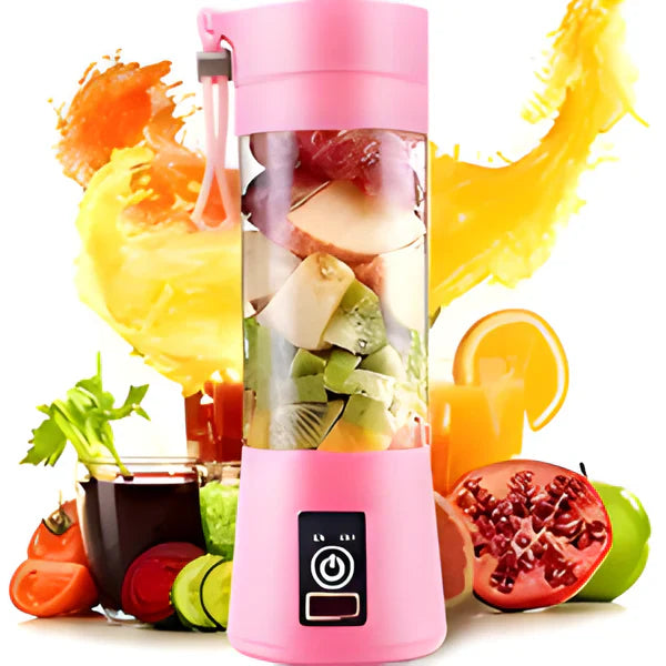 Mini Portable USB Electric Blender & Fruit Juicer – Rechargeable & Compact